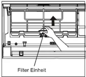 SAMSUNG AR24BXHQASIN - Reinigen des Luftfilters - 1