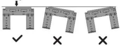 SAMSUNG AR24BXHQASIN - DIMENSIONS DE PLAQUE DE MONTAGE - 1