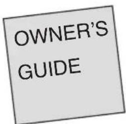 OWNER'S GUIDE