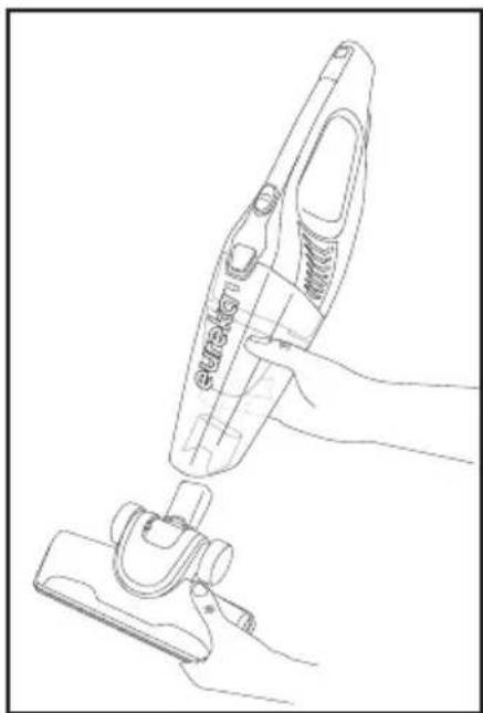 EUREKA NES210 - How to assemble your vacuum cleaner - 3