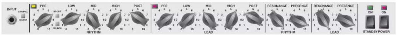 PEAVEY 6534+ - Réglages recommandés - 1
