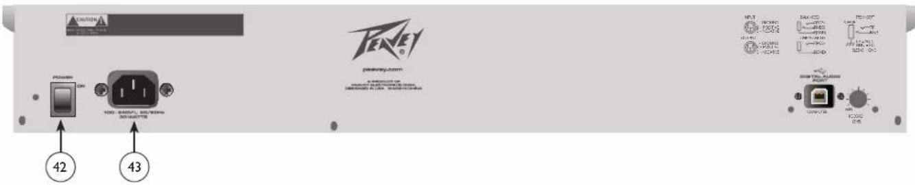 PEAVEY PV 14 USB - 后面板 - 1
