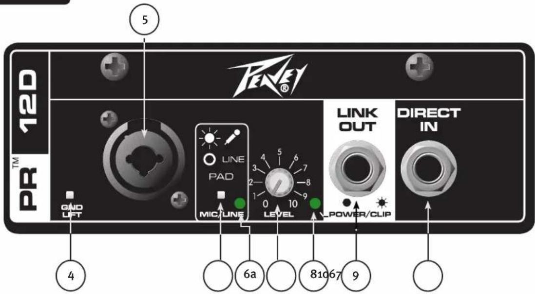 PEAVEY PR 12D - INTERRUPTEUR MARCHE-ARRÊT - 1