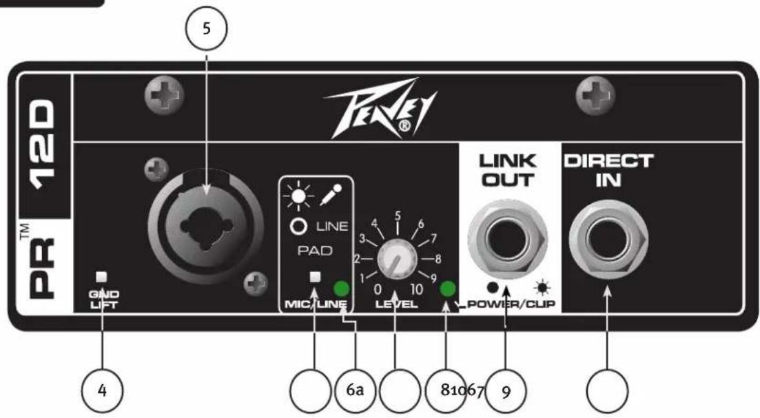 PEAVEY PR 12D - POWER-SCHALTER - 1