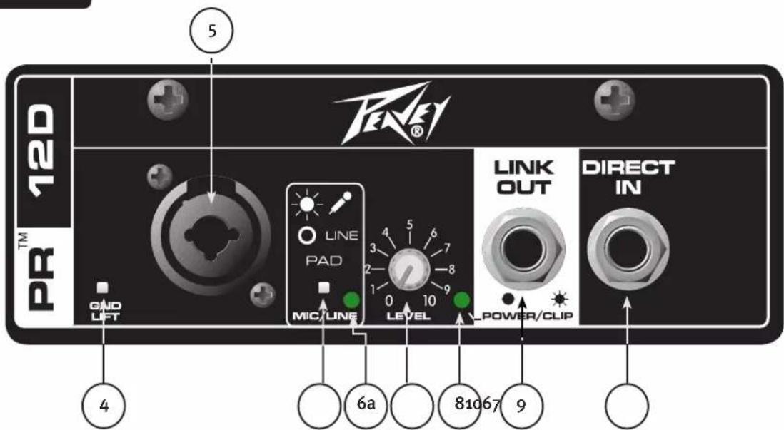 PEAVEY PR 12D - INTERRUPTOR DE ENCENDER/APAGAR - 1