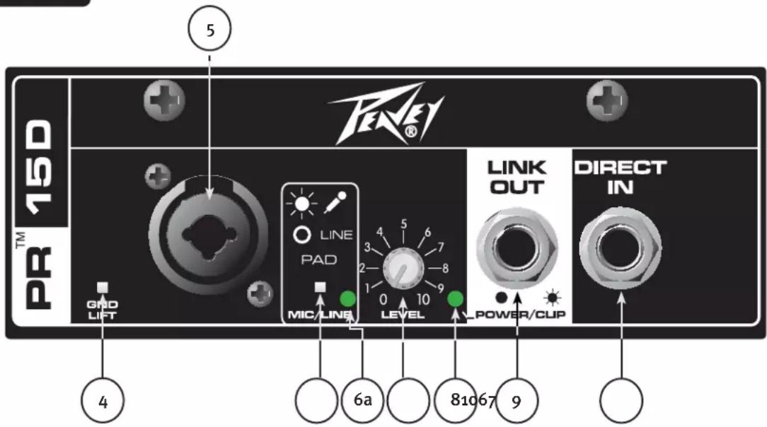 PEAVEY PR 15D - ON-OFF SWITCH - 1