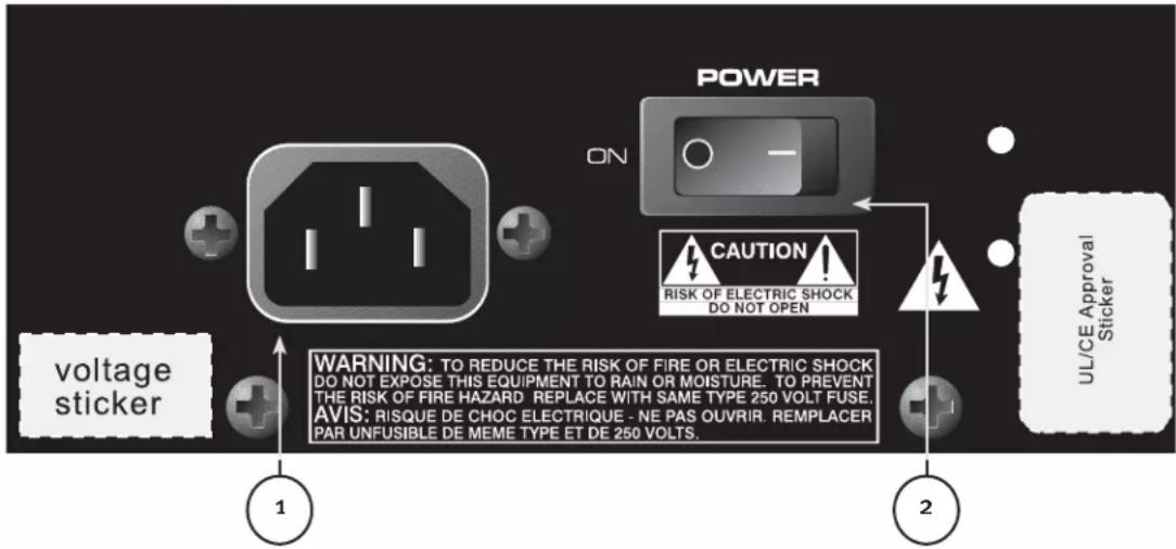 PEAVEY PR 15D - PANNELLO POSTERIORE - 1