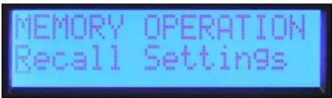 PEAVEY IPR2 7500 DSP - Saving Settings - 2