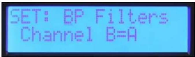PEAVEY IPR2 7500 DSP - Set: BP Filters Channel B=A - 1
