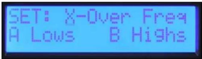 PEAVEY IPR2 7500 DSP - Set: BP Filters Channel B=A - 2