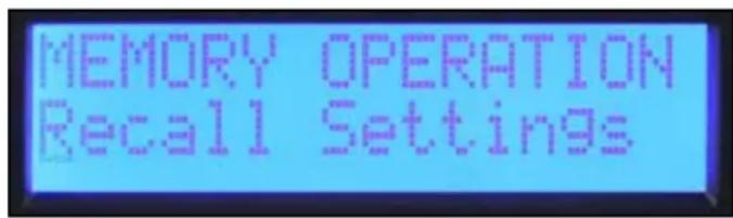 PEAVEY IPR2 3000 DSP - Recalling a Preset - 1