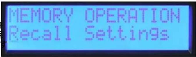 PEAVEY IPR2 3000 DSP - Recalling a Preset - 1