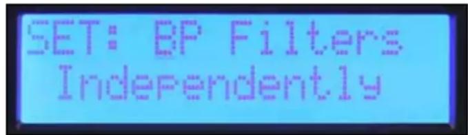 PEAVEY IPR2 3000 DSP - Filtres séparateur, filtres passe-bande et polarité - 1
