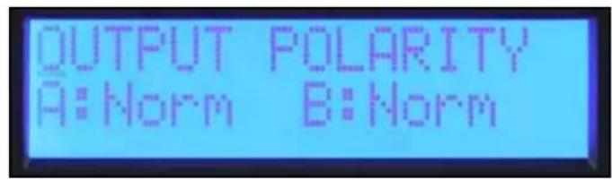 PEAVEY IPR2 3000 DSP - Polarité de sortie - 1