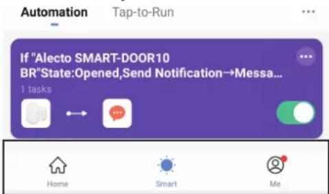 Fysic SMART-DOOR10 - Einrichten von Szenarien - 18