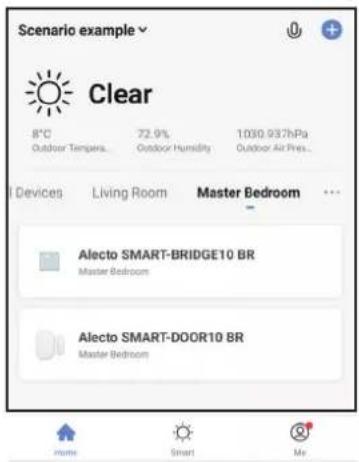 Fysic SMART-DOOR10 - Einrichten von Szenarien - 1