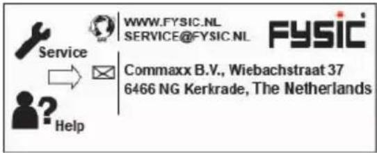 Fysic F15 - EU declaration of conformity - 1
