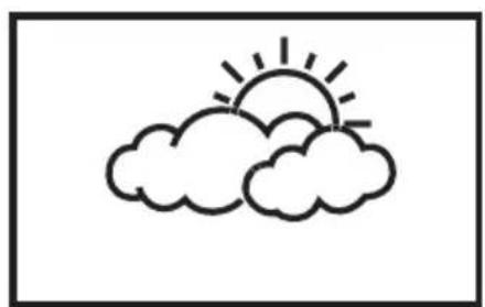Fysic FKW-2500 - To adjust the weather icons at a later time: - 2