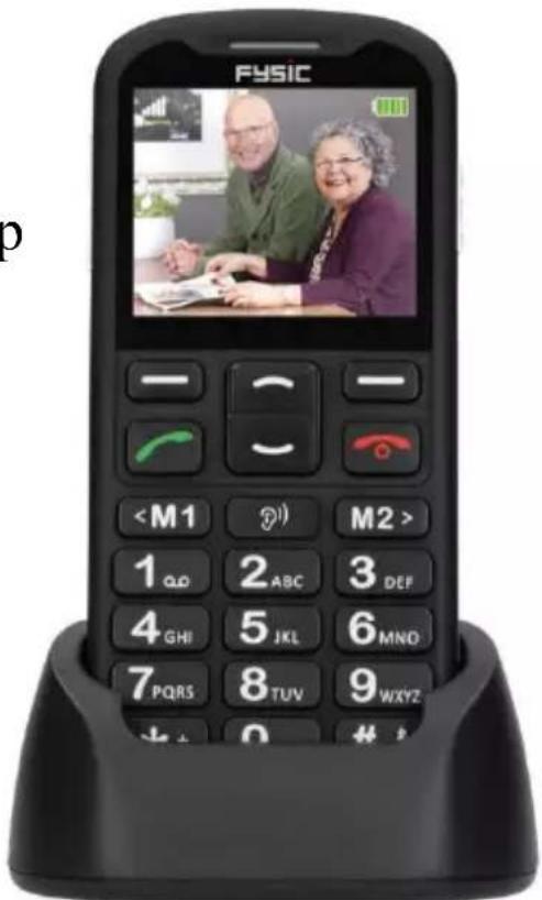 Fysic F10 - Mobiele telefoon met noodknop - 1