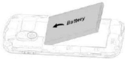 Fysic F10 - Installing the battery - 2