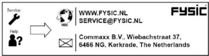 Fysic F10 - EU declaration of conformity - 1