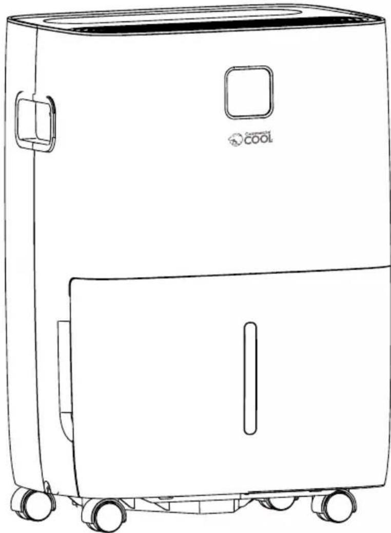 Commercial Cool CCD35JW - Portable Dehumidifier Déshumidificateur Portable Deshumidificador portátil - 1