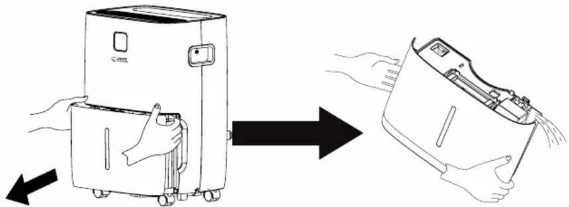 Commercial Cool CCD50PJW - Vidange du Réservoir De Vidange - 1