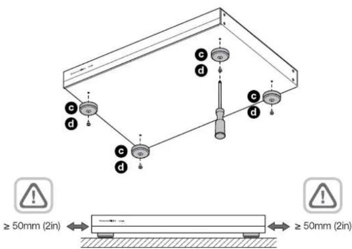 BOWERS & WILKINS CDA-16 - Foot mounting - 6