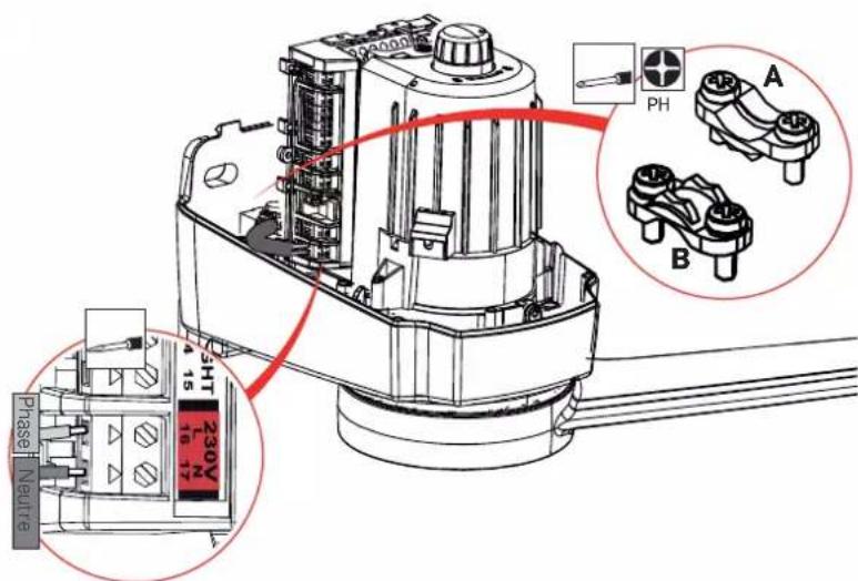 SOMFY Lockyvia Essential - Raccordement à l'alimentation secteur - 3