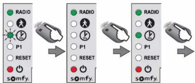 SOMFY SGS Line - ▶ Activating automatic closing - 10