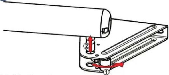 SOMFY SGS Essential - Unlocking / locking the motors - 2