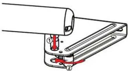 SOMFY SGS Essential - Fixation des moteurs aux vantaux - 10