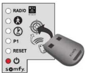 SOMFY SGS Essential - ▶ Aktivierung der Fußgängeröff nung - 5