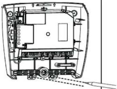SOMFY SGS Essential - ▶ Fastening the control unit - 4