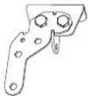 SOMFY SGS Essential - ▶ Assembler la patte de fixation pilier - 6