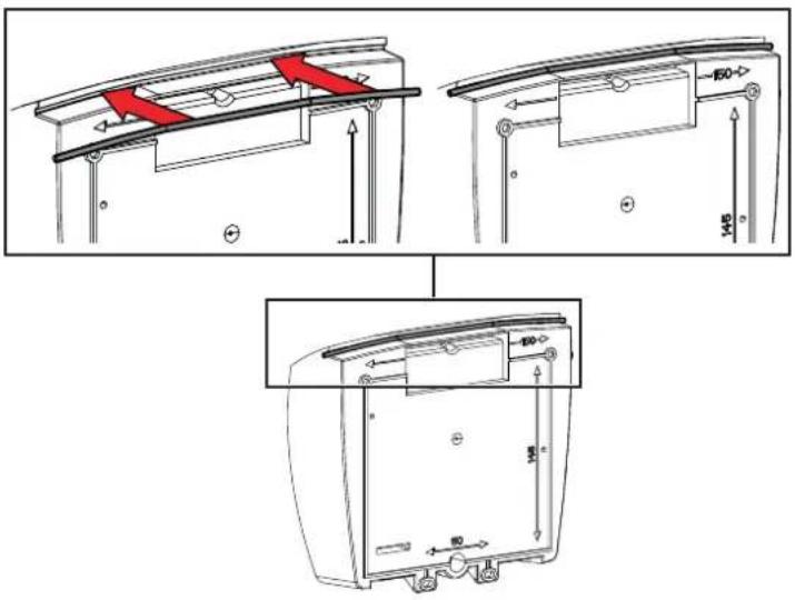 SOMFY SGS Essential - Instalarea cordonului de etanseitate - 2