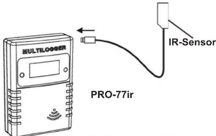 MULTILOGGER PRO-77ir IR-Sensor