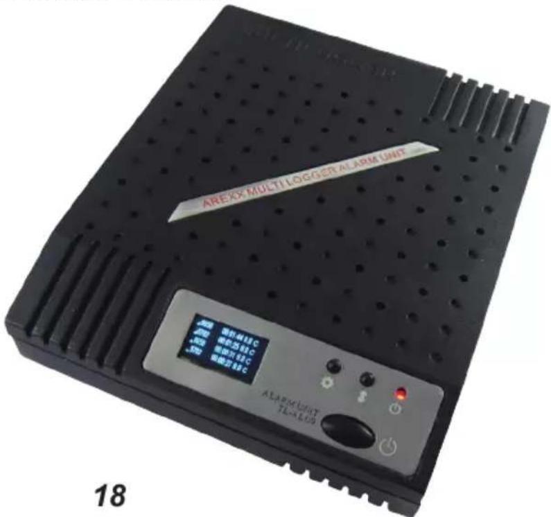 AREXX MULTILOGOER ALARM UNIT ALARM UNIT TELE 109 18