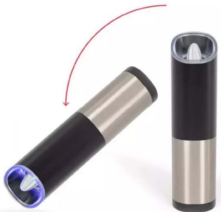 LIVOO GS161 - Moulin à épices par gravité rechargeable - 1