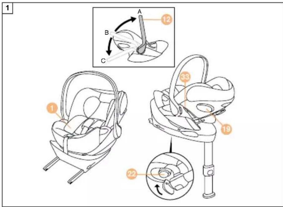 CYBEX Cloud G i-Size - Cloud G i-Size - 1