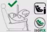 CYBEX Cloud G i-Size - LA POSITION CORRECTE DANS LE VÉHICULE - 1