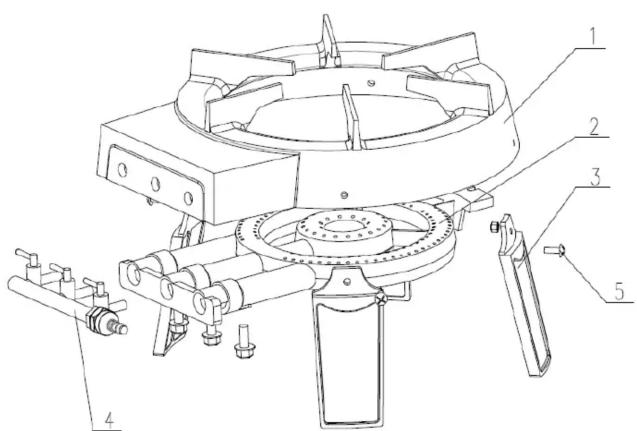 KITCHEN CHEF HT-C-0003 - DESCRIPTION DE L'APPAREIL - 1