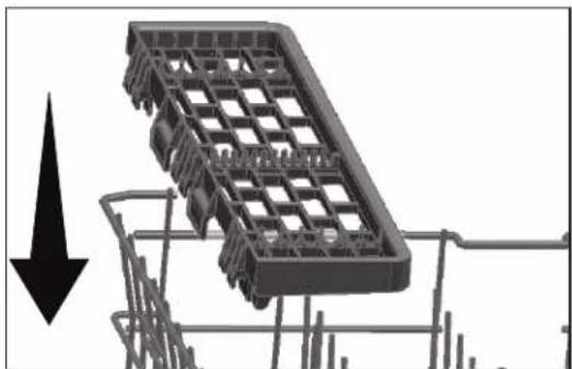 THOMSON TDW4714SL - Upper basket multipurpose service rack - 3