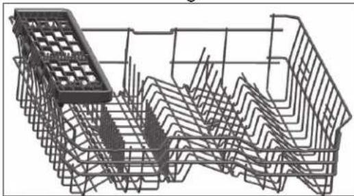 THOMSON TDW4714SL - Upper basket multipurpose service rack - 1