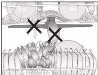 THOMSON TDW4714SL - Placing the dishes into the dishwasher - 6