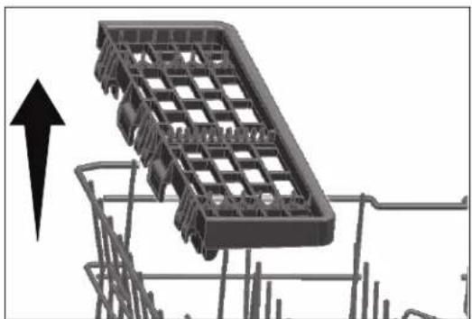 THOMSON TDW4714SL - Upper basket multipurpose service rack - 2
