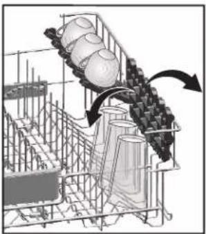 THOMSON TDW4714SL - Upper basket height adjustable rack - 1
