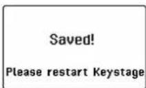 KORG Keystage - Réglage des pédales - 5