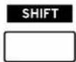 KORG Keystage - Bouton SHIFT - 1