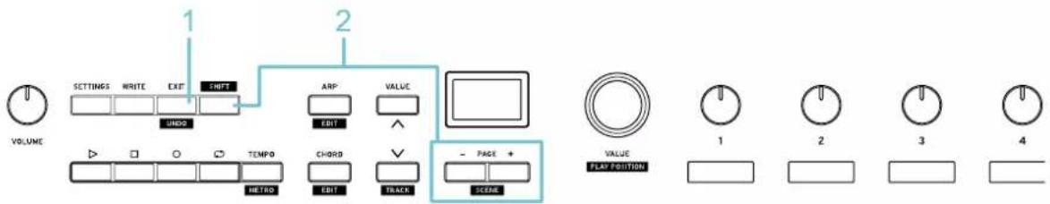 KORG Keystage - Initialisation de la page utilisateur - 1